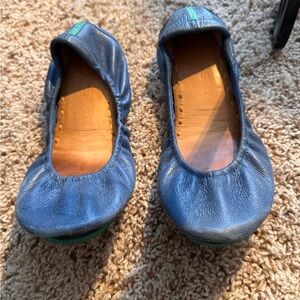 Tieks Blue flats